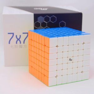 7x7 Speed Cube - Blue, White, Orange